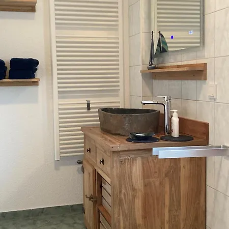 아파트 Greifenbach, Gartennutzung, Haustiere Willkommen 게예